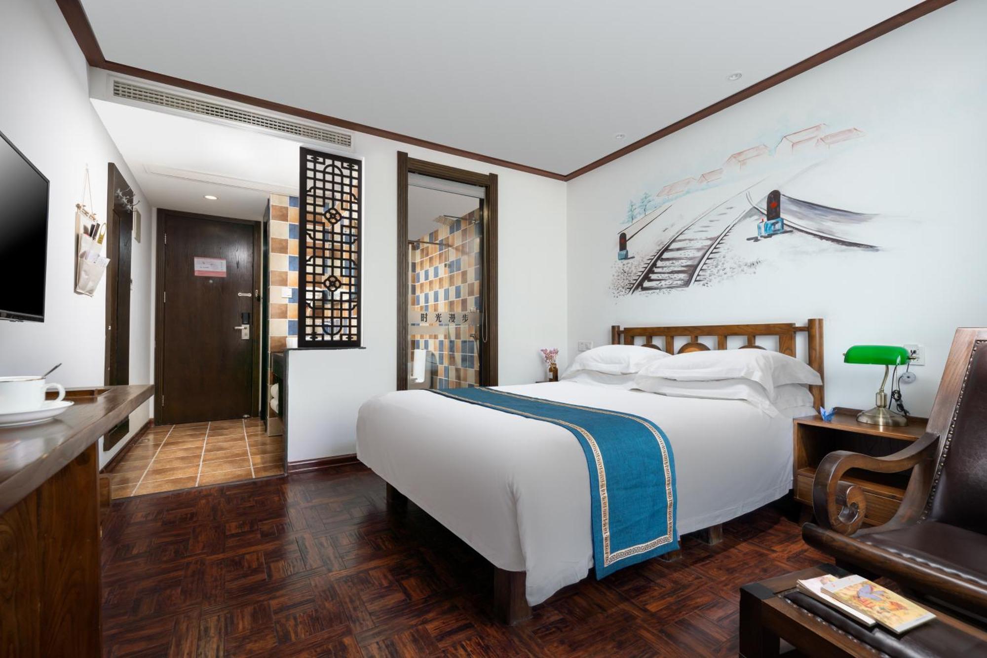 Nostalgia Hotel Near Tianjin Polar Ocean Word- Tianjin Fonte Joy World, 10 Minutes Drive Away From Tianjin Tanggu High-Speed Railway Station, Free Ice-Cream, Mineral Water, Snacks And Laundry Service, English Communication Well Esterno foto