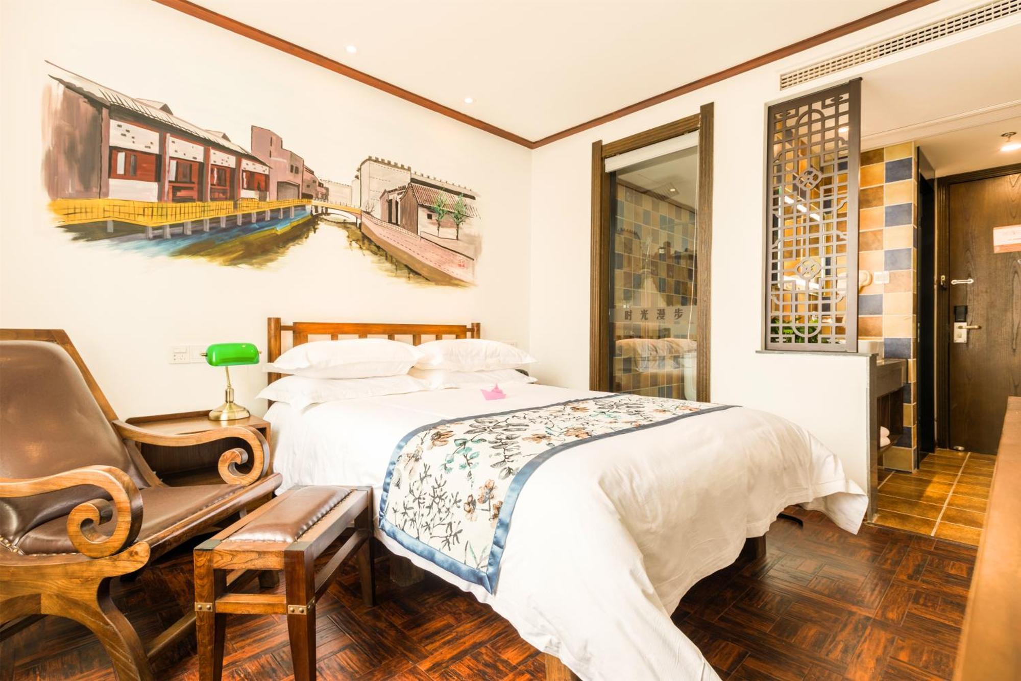 Nostalgia Hotel Near Tianjin Polar Ocean Word- Tianjin Fonte Joy World, 10 Minutes Drive Away From Tianjin Tanggu High-Speed Railway Station, Free Ice-Cream, Mineral Water, Snacks And Laundry Service, English Communication Well Esterno foto