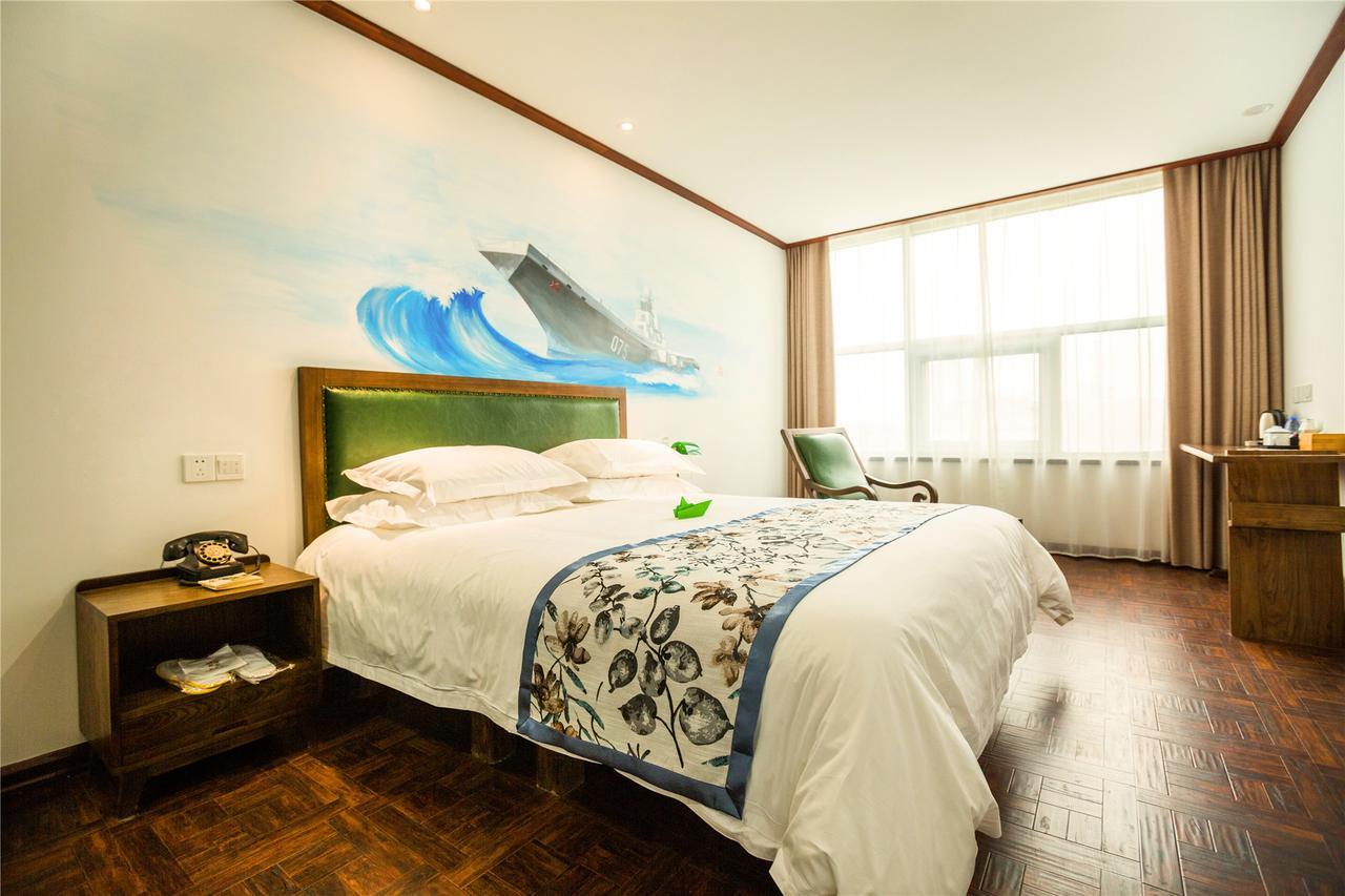 Nostalgia Hotel Near Tianjin Polar Ocean Word- Tianjin Fonte Joy World, 10 Minutes Drive Away From Tianjin Tanggu High-Speed Railway Station, Free Ice-Cream, Mineral Water, Snacks And Laundry Service, English Communication Well Esterno foto